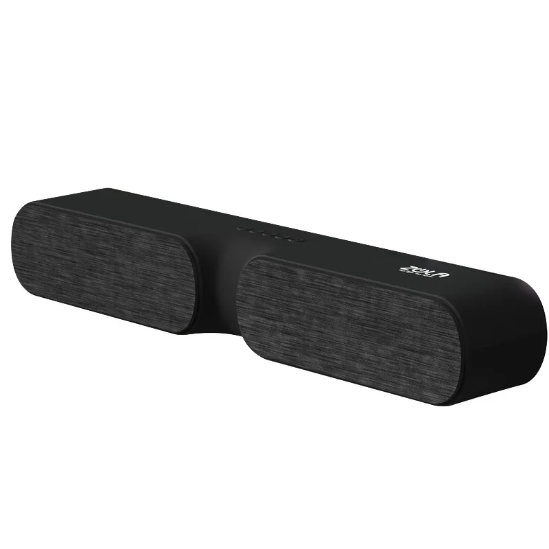 ZOLA Power Boom High Quality 10W Sound Bar LED Logo Deep Bass Stereo Home-style Home Theatre System Wireless Speaker, Black
ZOLA Power Boom High Quality 10W Sound Bar LED Logo Deep Bass Stereo Home-style Home Theatre System Wireless Speaker, Black