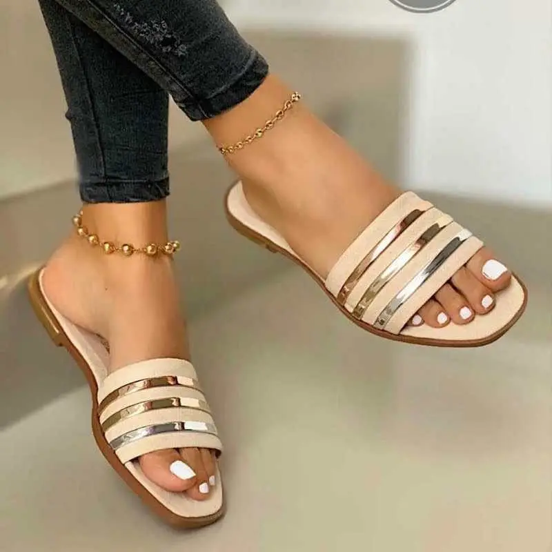 New Comfortable Female Flat Pointed Casual Pink Pantufla Surtidas Women Trendy Shoes European Ladies Slippers And Sandals 2020, Black khaki pink
New Comfortable Female Flat Pointed Casual Pink Pantufla Surtidas Women Trendy Shoes European Ladies Slippers And Sandals 2020, Black khaki pink