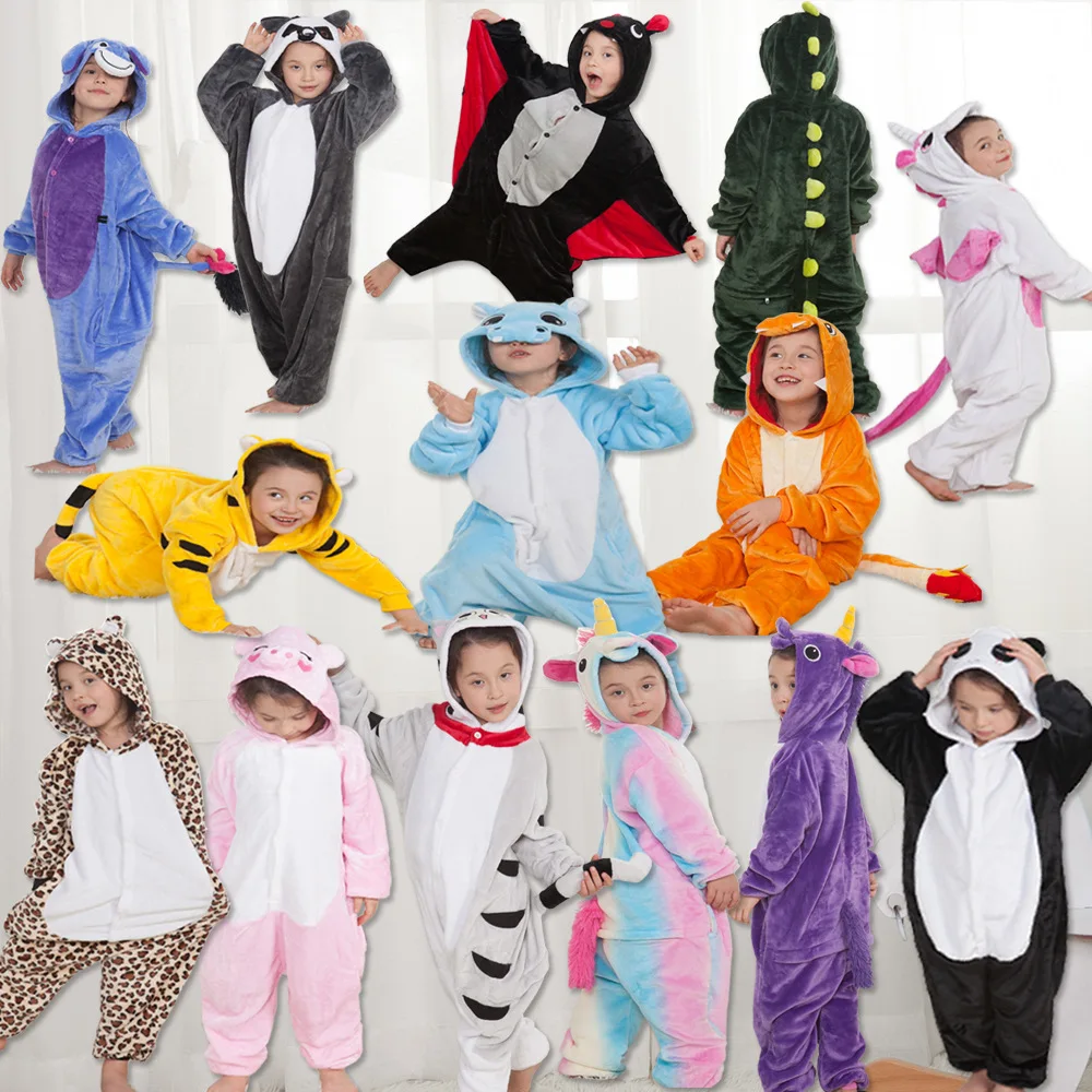 Kids Boys Girls Pajamas Animal Pyjamas For Children Flannel Sleepwear Winter pajamas family
Kids Boys Girls Pajamas Animal Pyjamas For Children Flannel Sleepwear Winter pajamas family