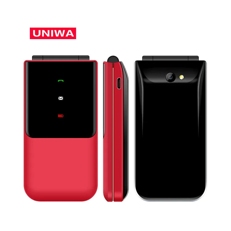 Large Battery Capacity Long Standby Support World Clock Calendar Original UNIWA F2720 Flip Phone
Large Battery Capacity Long Standby Support World Clock Calendar Original UNIWA F2720 Flip Phone
