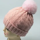 Comfortable Unisex Custom Acrylic Women Cap Beanie Hat Warm Winter Knitted Hat