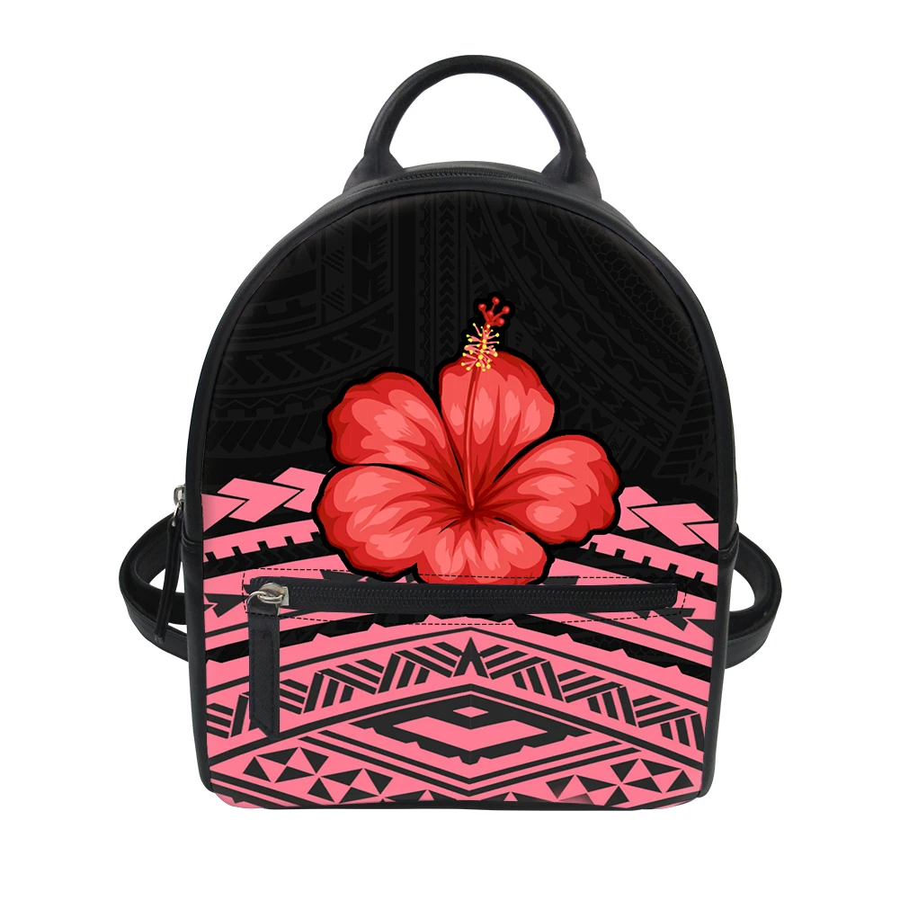 Wholesale Custom Polynesian Tribal Samoan Print Backpacks for Ladies Women Small Pu Leather Girl Softback Bagpacks Waterproof
Wholesale Custom Polynesian Tribal Samoan Print Backpacks for Ladies Women Small Pu Leather Girl Softback Bagpacks Waterproof