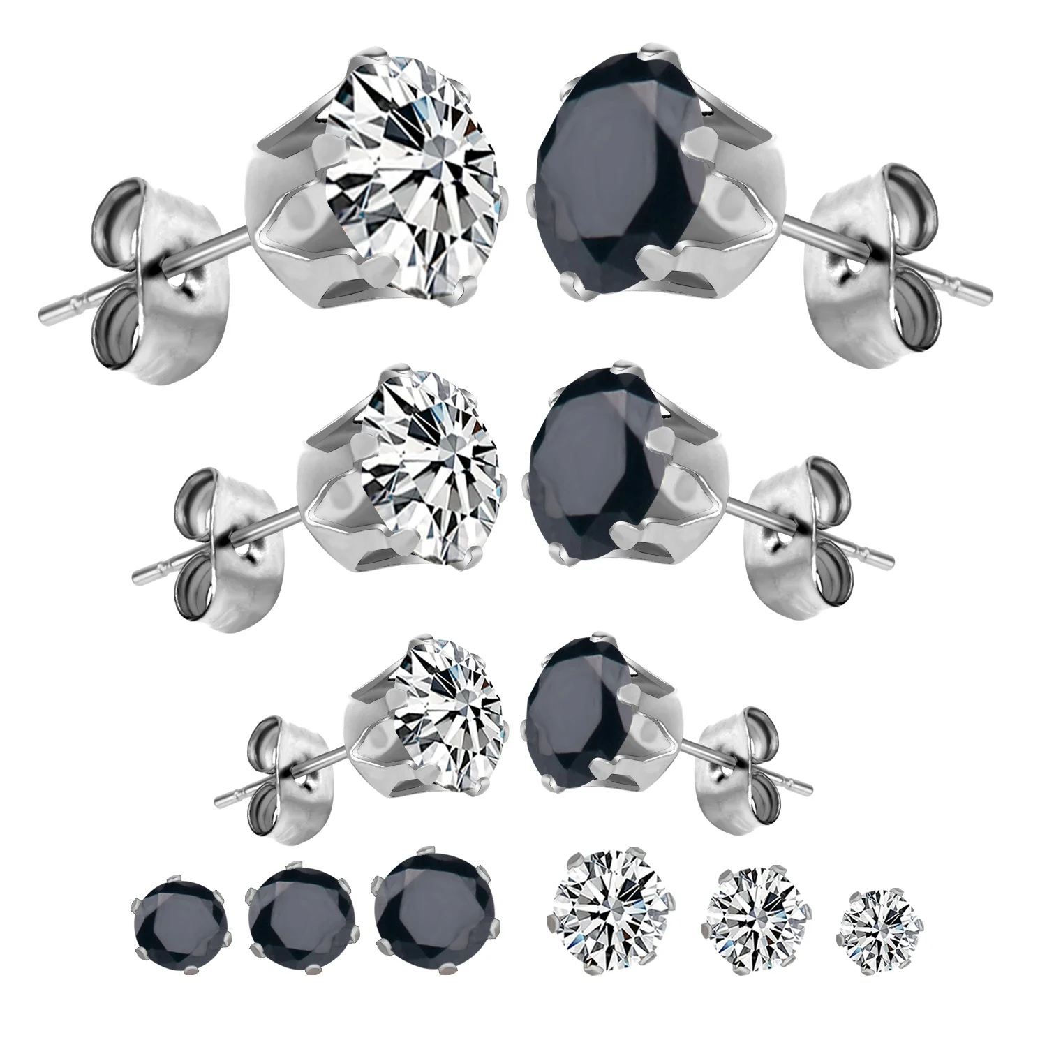 Stud Earrings Set Jewelry With Shiny Two Color Zircon Factory Price For Women Earrings Jewelry Gift
Stud Earrings Set Jewelry With Shiny Two Color Zircon Factory Price For Women Earrings Jewelry Gift