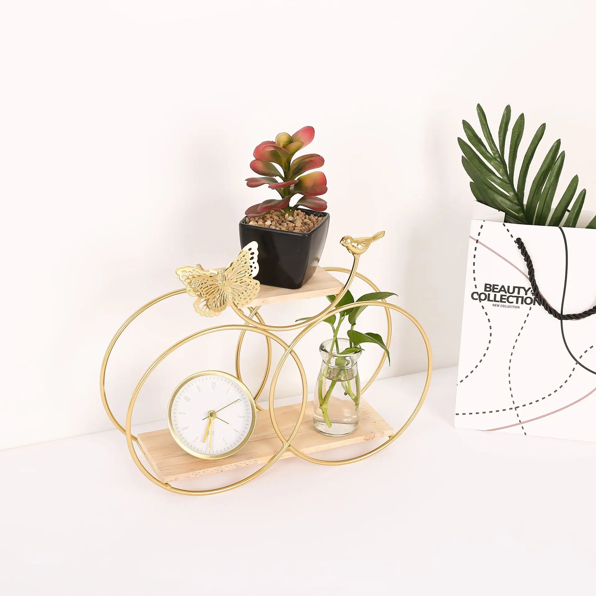 Nordic Ins Wrought Iron Wall Shelf Living Room Wall Hanging Basket Bedroom Hanging Bathroom Storage Decoration Rack
Nordic Ins Wrought Iron Wall Shelf Living Room Wall Hanging Basket Bedroom Hanging Bathroom Storage Decoration Rack