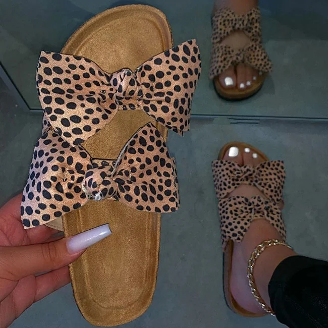 2021 New Hot Lady Leopard Cork Slipper Fashion Sexy Ladies Females Summer Slides Sandals Flat Bow Tie Slippers for Women, Brown pink leopard red black
2021 New Hot Lady Leopard Cork Slipper Fashion Sexy Ladies Females Summer Slides Sandals Flat Bow Tie Slippers for Women, Brown pink leopard red black