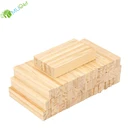 YumuQ 102 Pack Solid Wooden Building Blocks Set, Montessori Educational Games Toys for Kids, Baby and Children