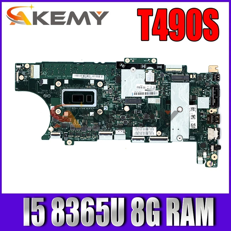 for ThinkPad T490S X390 Laptop Motherboard NM-B891 FRU;01HX922 01HX931 CPU;I5 8365U 8G
for ThinkPad T490S X390 Laptop Motherboard NM-B891 FRU;01HX922 01HX931 CPU;I5 8365U 8G