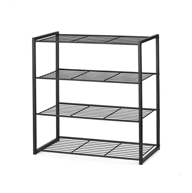 Height Back Black 3-Shelf Shelving Storage Unit Metal Organizer Wire Rack Room Display Shelf Shelves Bracket for Retail Stores
Height Back Black 3-Shelf Shelving Storage Unit Metal Organizer Wire Rack Room Display Shelf Shelves Bracket for Retail Stores