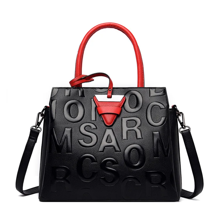 Letter Pattern Leather Elegant Style Wholesale Ladies Wide Shoulder Brand Fashion Straps Luxury Handbags Women Bag for Female, Oem
Letter Pattern Leather Elegant Style Wholesale Ladies Wide Shoulder Brand Fashion Straps Luxury Handbags Women Bag for Female, Oem