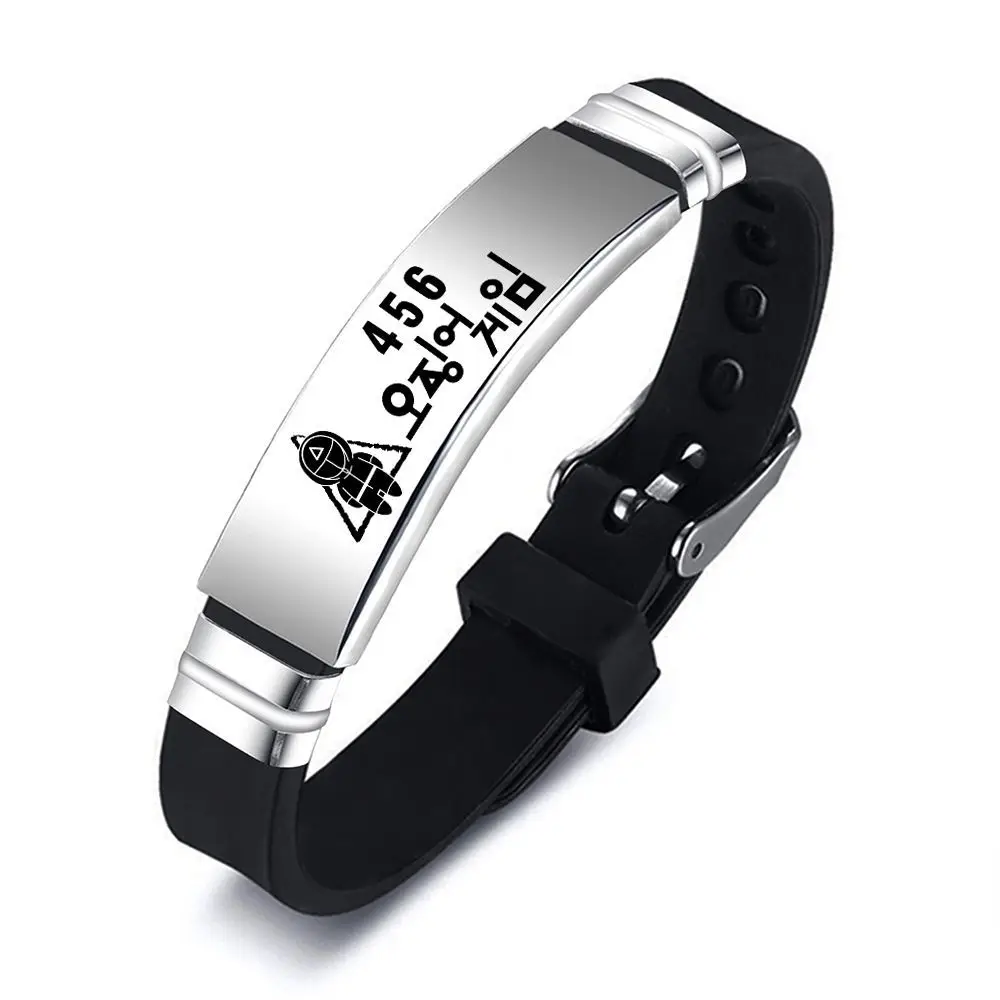 2021 New Hot-selling Film And Television Drama Squid Game Adjustable Opening Stainless Steel Bracelet
2021 New Hot-selling Film And Television Drama Squid Game Adjustable Opening Stainless Steel Bracelet