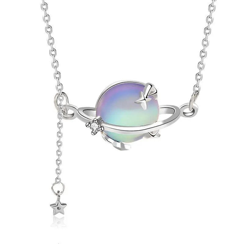 High Quality New Design 925 Sterling Silver Gemstone Moonstone CZ Pave Star Choker Necklace Women Girl
High Quality New Design 925 Sterling Silver Gemstone Moonstone CZ Pave Star Choker Necklace Women Girl