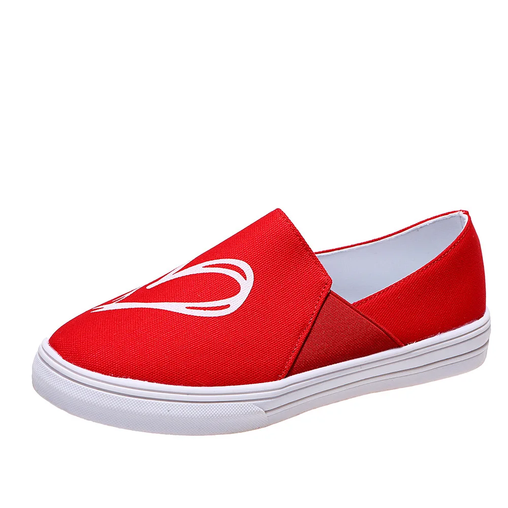 2021 New Arrivals Wholesale Women's Canvas Shoes Round Toe Heart-shaped Print Red Fashion Ladies One Pedal
2021 New Arrivals Wholesale Women's Canvas Shoes Round Toe Heart-shaped Print Red Fashion Ladies One Pedal