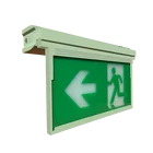 High quality Led Emergency Light Metal Multiple Version Photoluminescent Exit Signight