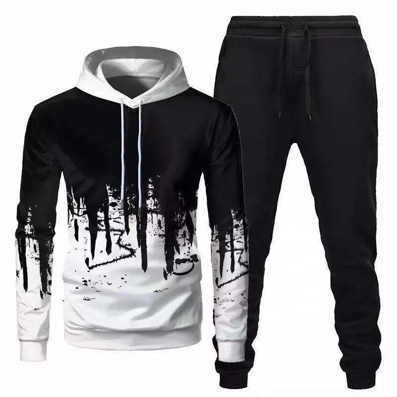 Men Sport Wear Hoodie Sweatshirt Jogger Outfit 2 Pieces Sets Tracksuit Hooded Sweatshirt Pants
Men Sport Wear Hoodie Sweatshirt Jogger Outfit 2 Pieces Sets Tracksuit Hooded Sweatshirt Pants