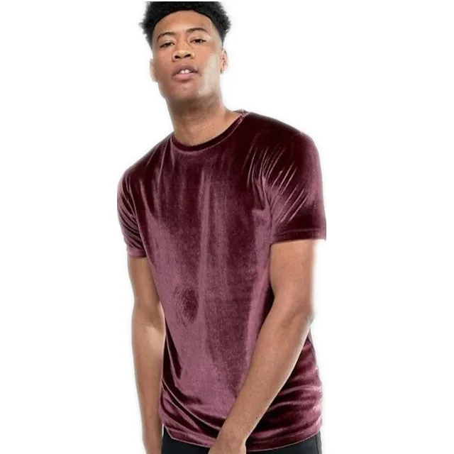 2020 New Style Men's Tee shirts mens clothing blank solid shirts high quality velvet mens t shirts
2020 New Style Men's Tee shirts mens clothing blank solid shirts high quality velvet mens t shirts