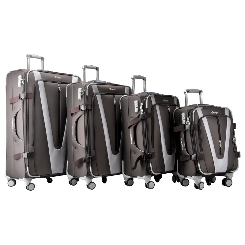 New design waterproof nylon fabric suitcases carry-on luggage set travel bags, Red,orange,brown or customized
New design waterproof nylon fabric suitcases carry-on luggage set travel bags, Red,orange,brown or customized
