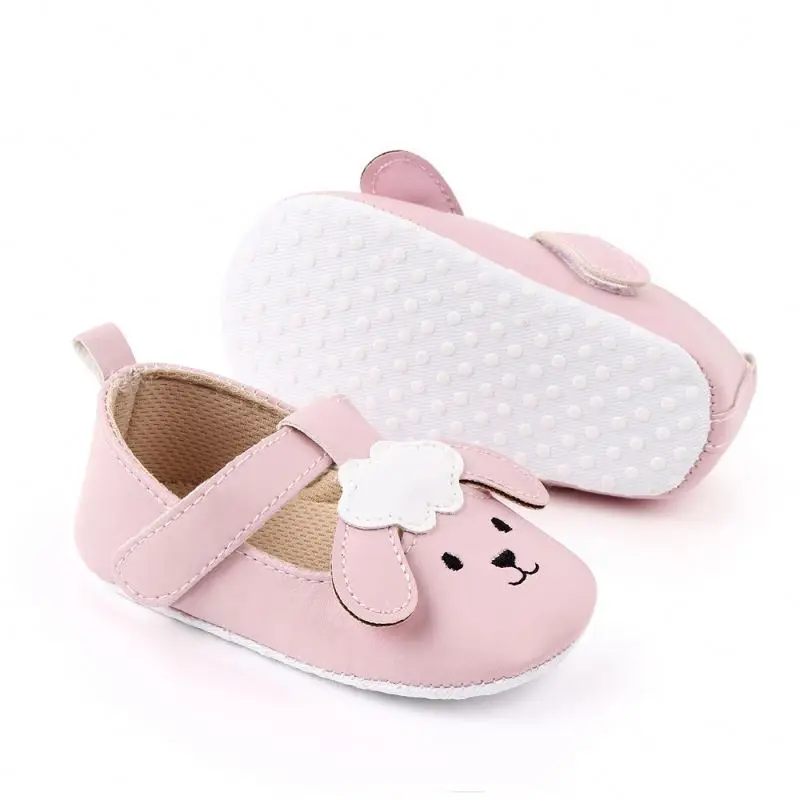 Factory Wholesale new high quality sheep cute autumn newborn baby 0-1 years infant girls shoes, Pink/white 
Factory Wholesale new high quality sheep cute autumn newborn baby 0-1 years infant girls shoes, Pink/white