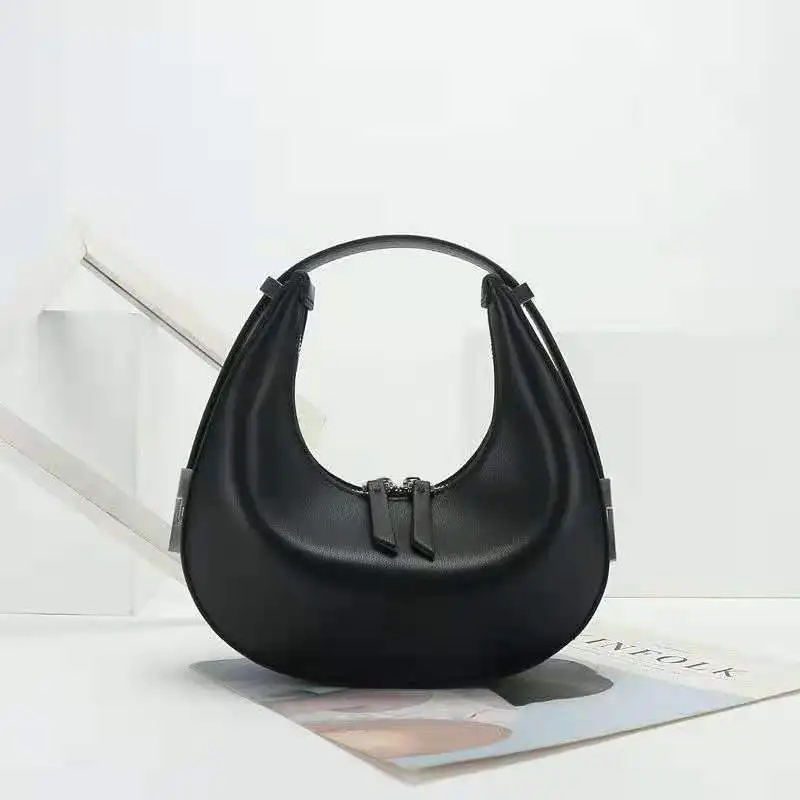 Fashion Wholesale luxury design genuine leather ladies hand bag shoulder moon custom bags forwomen, 3 colors
Fashion Wholesale luxury design genuine leather ladies hand bag shoulder moon custom bags forwomen, 3 colors
