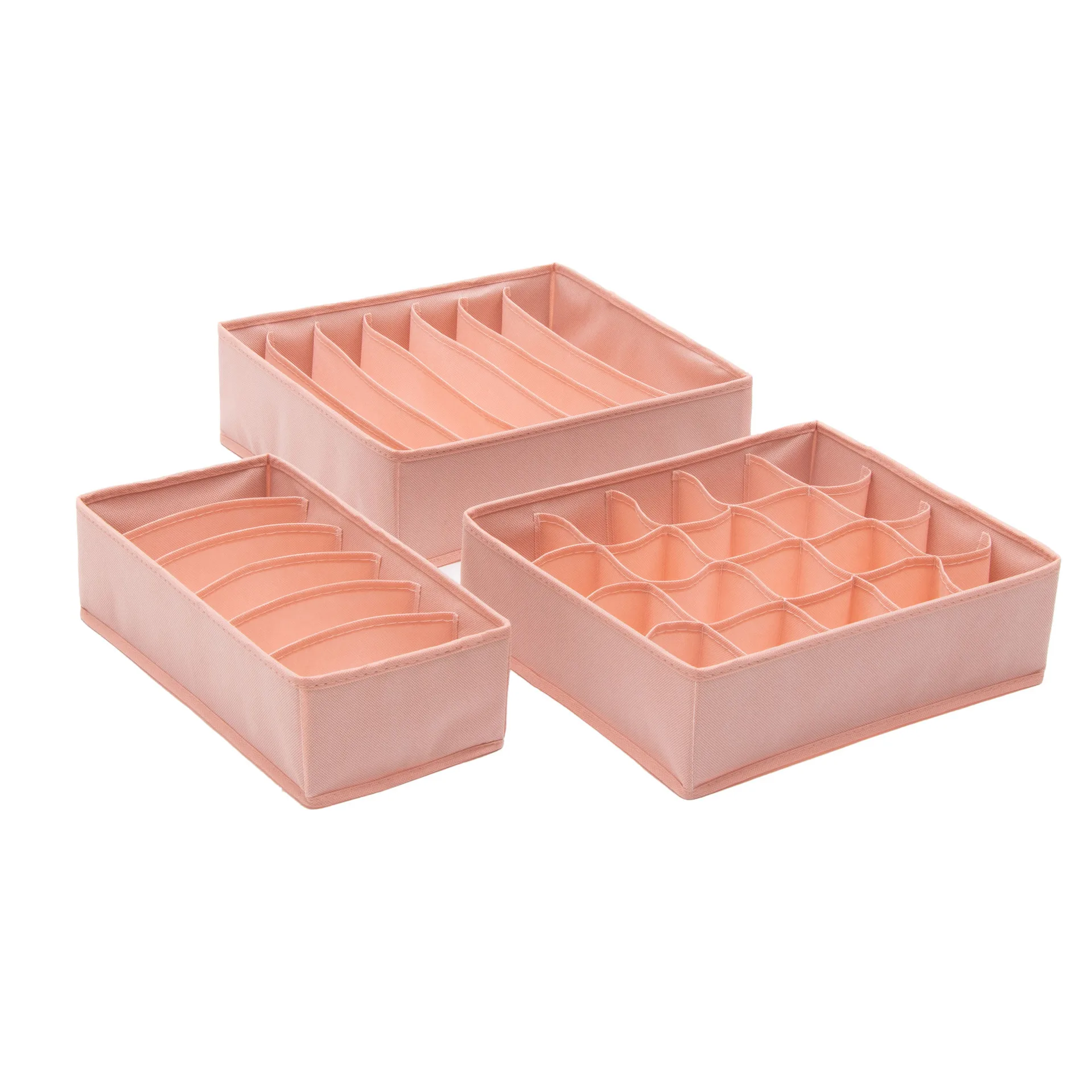 3pcs/set Household underwear cloth drawer underwear box bra socks finishing box 
3pcs/set Household underwear cloth drawer underwear box bra socks finishing box