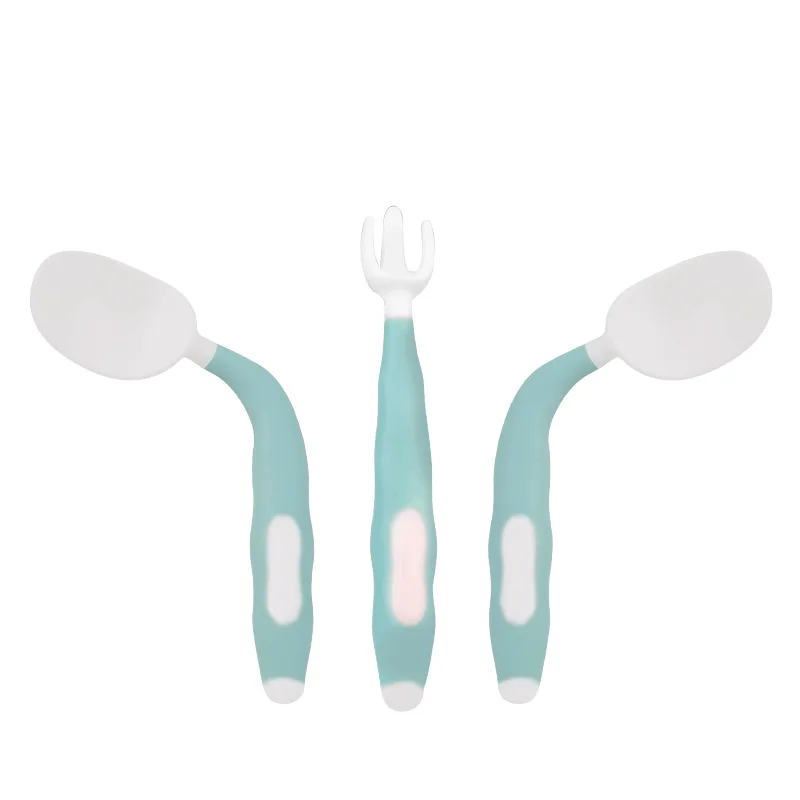 Non Toxic BPA Free Customized Packaging Color food grade PP bent fork&spoon set for kids
Non Toxic BPA Free Customized Packaging Color food grade PP bent fork&spoon set for kids