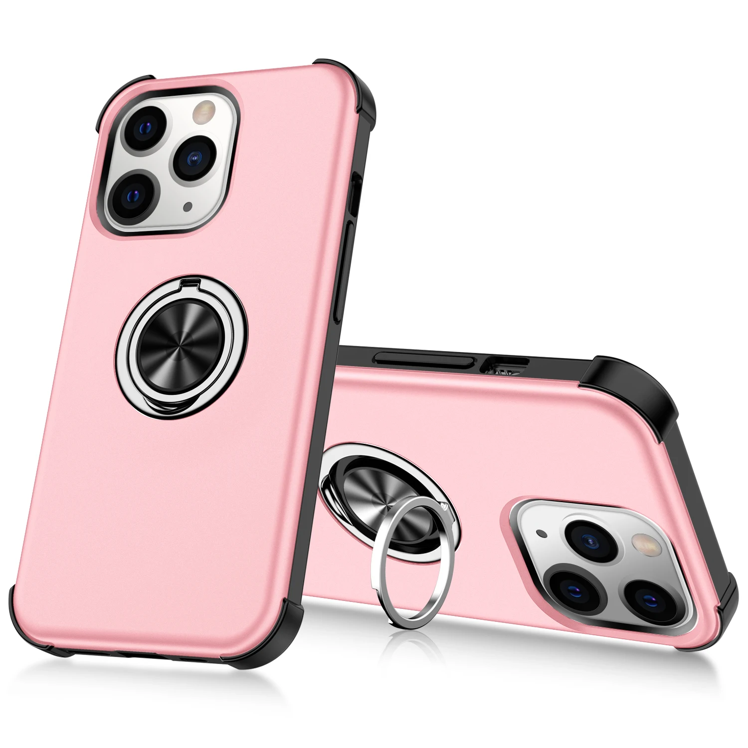 2 In 1 Hybrid TPU PC Shockproof Phone Case For iPhone 13 Pro Max With Finger Ring Stand
2 In 1 Hybrid TPU PC Shockproof Phone Case For iPhone 13 Pro Max With Finger Ring Stand