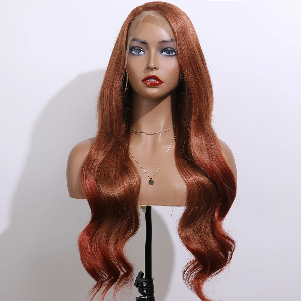 Wholesale Fashion Red Brown Long Wave Hair Synthetic Lace Wig Halloween Cosplay Front Lace Wig for Women
Wholesale Fashion Red Brown Long Wave Hair Synthetic Lace Wig Halloween Cosplay Front Lace Wig for Women