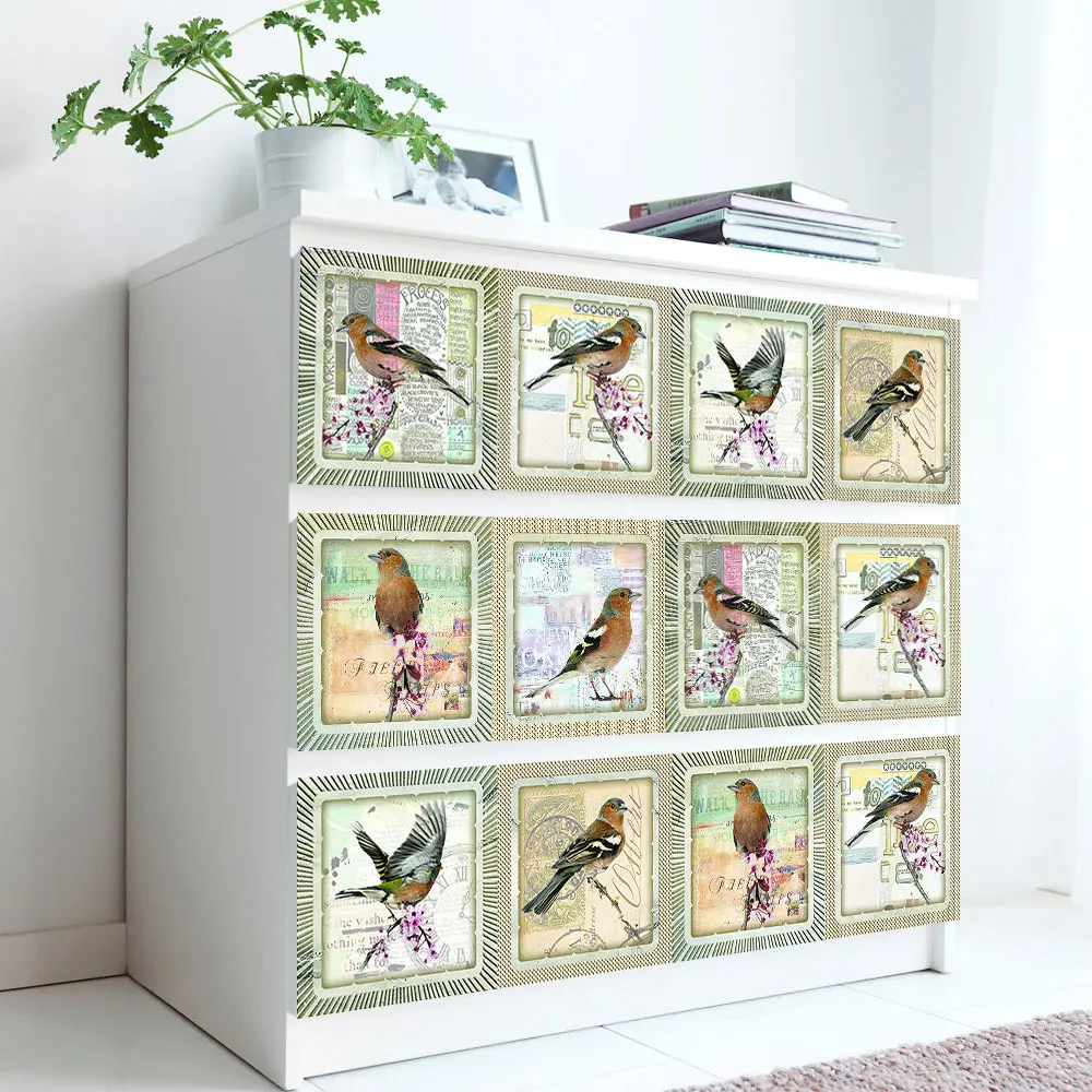 10/15/20cm Simulation Bird Stamp Crystal Hard Film Tiles Sticker Home Decor Wall Decals Self-adhesive Removable PVC Wallpaper
10/15/20cm Simulation Bird Stamp Crystal Hard Film Tiles Sticker Home Decor Wall Decals Self-adhesive Removable PVC Wallpaper