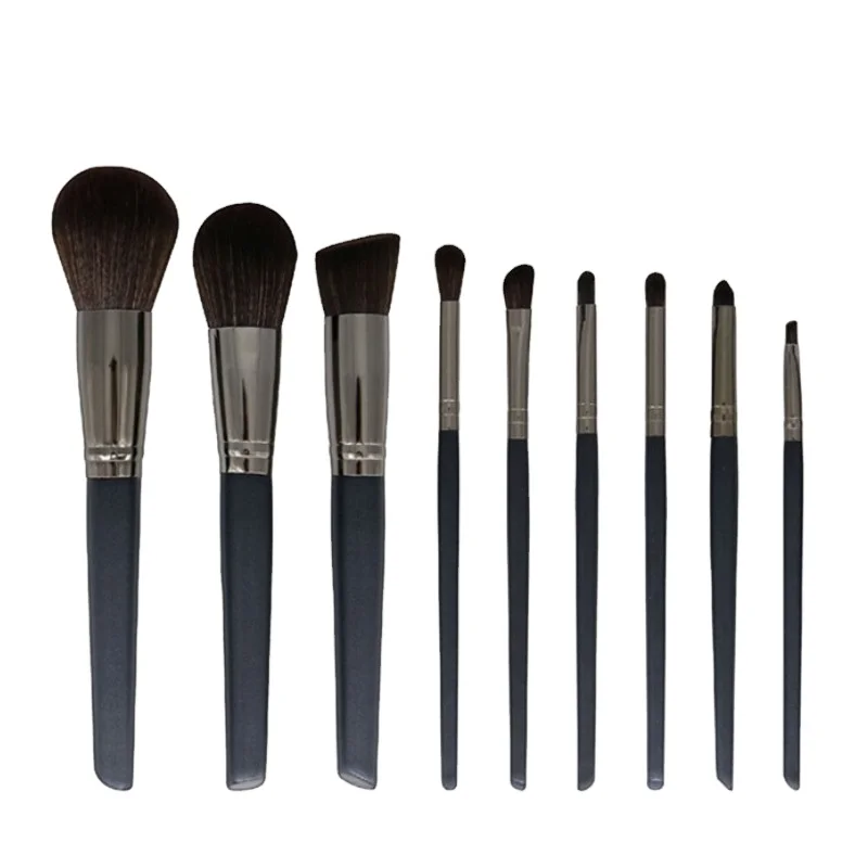 9Pcs Custom Deep Blue Solid professional Cosmetics brush sets custom logo Powder Contour Face Eye Wood Handle brushes makeup
9Pcs Custom Deep Blue Solid professional Cosmetics brush sets custom logo Powder Contour Face Eye Wood Handle brushes makeup