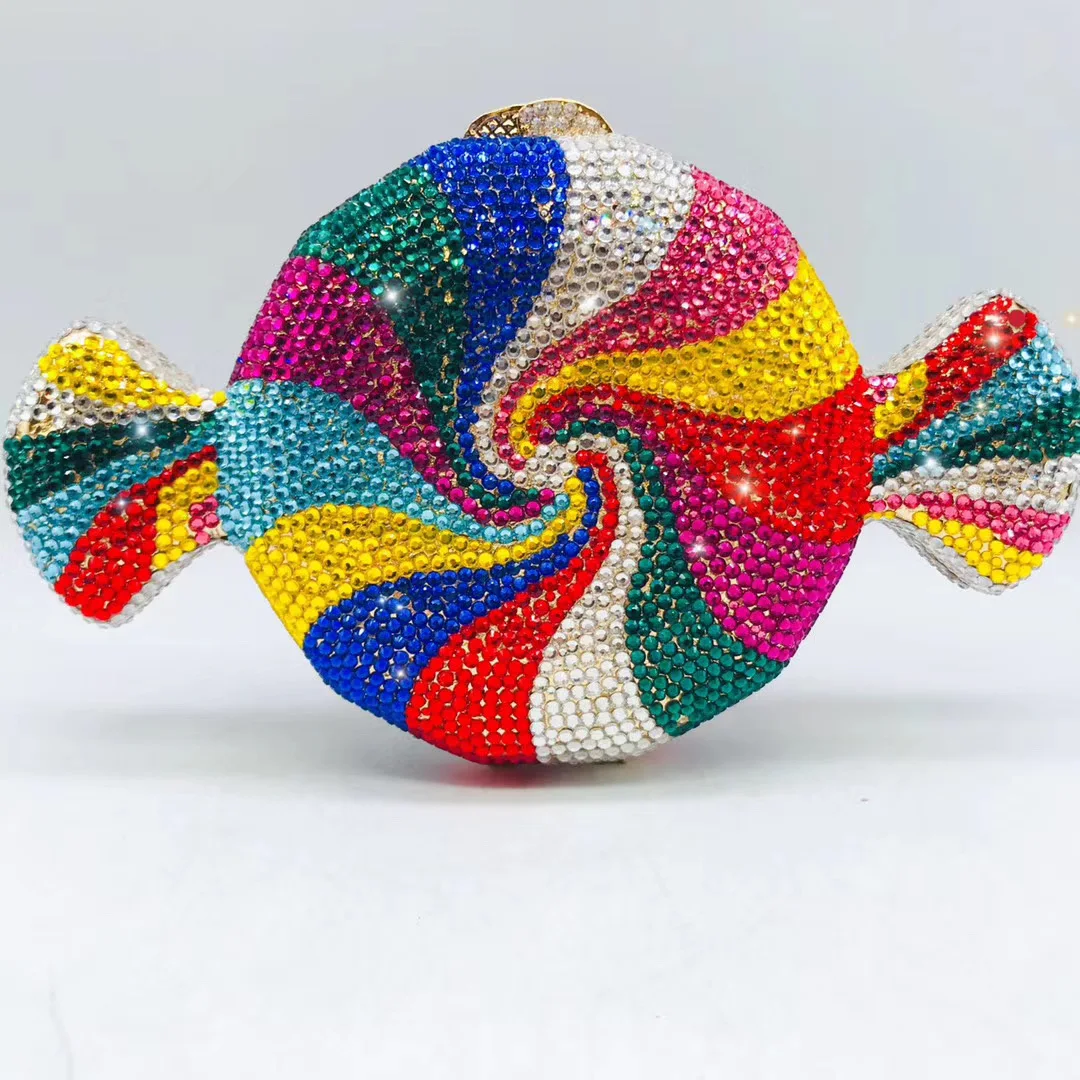 Colorful color candy crystal clutch bag in evening party purse african hot sales purse with diamond
Colorful color candy crystal clutch bag in evening party purse african hot sales purse with diamond