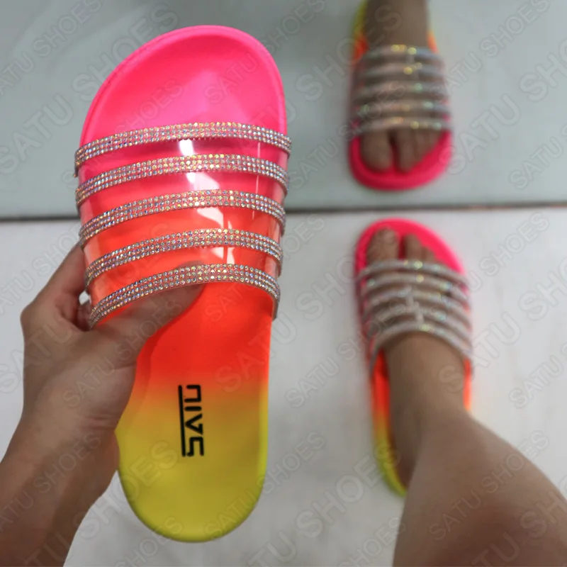 SD-83 pink yellow orange tie dye print flat open toe slipper for women with Pvc sequined cross strap beach sandals for women, Picture show
SD-83 pink yellow orange tie dye print flat open toe slipper for women with Pvc sequined cross strap beach sandals for women, Picture show