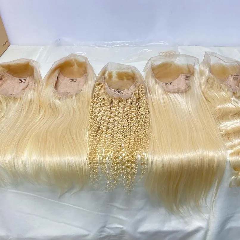 Best HD Lace Wig 4x4 Closure Wig 130% Transparent 613 Blonde HD Lace Frontal Wig For Black Women High quality
Best HD Lace Wig 4x4 Closure Wig 130% Transparent 613 Blonde HD Lace Frontal Wig For Black Women High quality