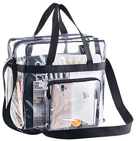 Clear Tote Bag Stadium Approved,Adjustable Shoulder Strap and Zippered Top,Stadium Security Travel & Gym Clear Bag, Perfect for
Clear Tote Bag Stadium Approved,Adjustable Shoulder Strap and Zippered Top,Stadium Security Travel & Gym Clear Bag, Perfect for