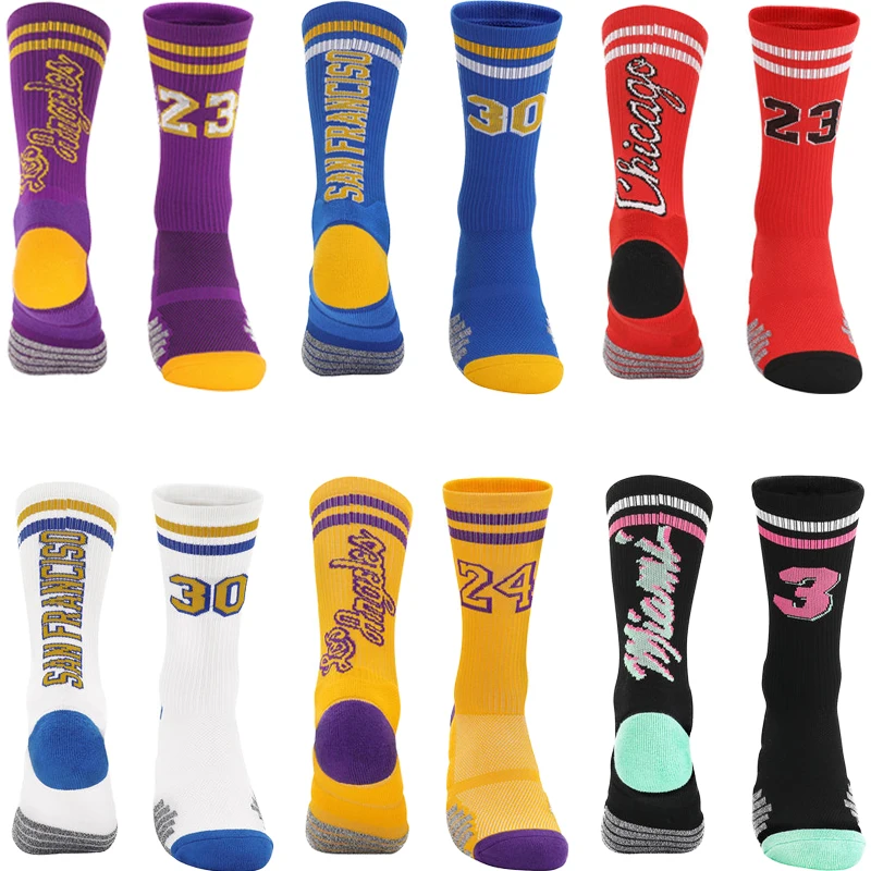 In Stock Basketball Socks Elite Basketball Teams Thick Crew Socks Soft Terry Cushion Fast dry Socks, Multi colors
In Stock Basketball Socks Elite Basketball Teams Thick Crew Socks Soft Terry Cushion Fast dry Socks, Multi colors
