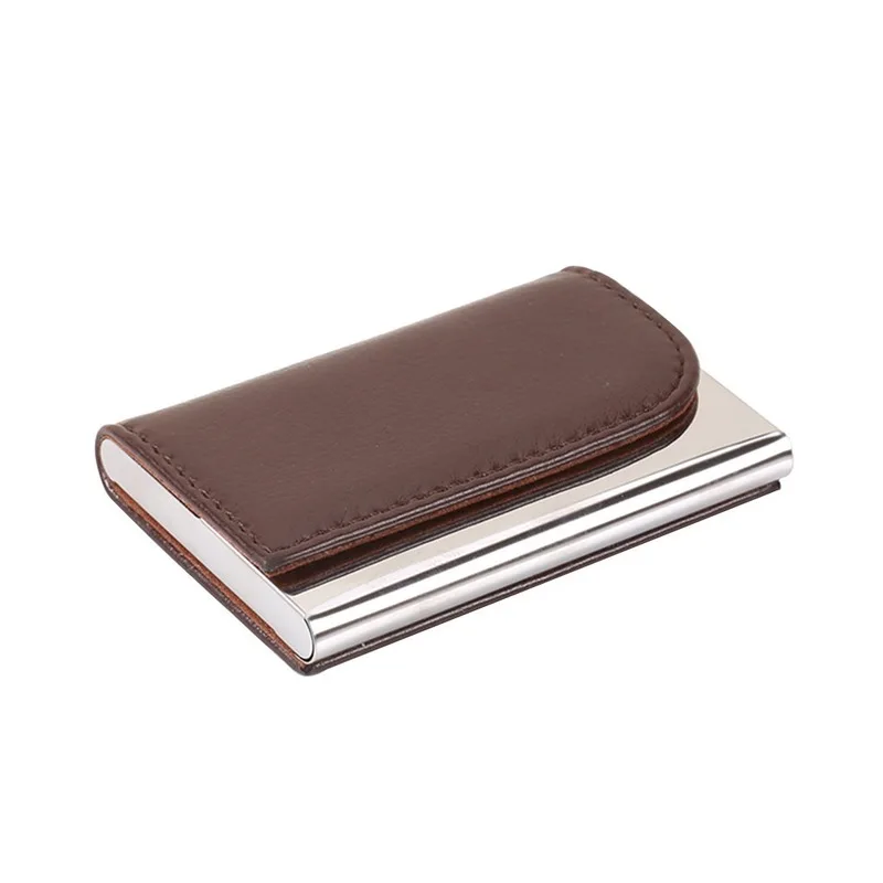 Magnetic Shut Business Card Case Leather Cover Metal Business Credit Card Holder Multi Card Box
Magnetic Shut Business Card Case Leather Cover Metal Business Credit Card Holder Multi Card Box