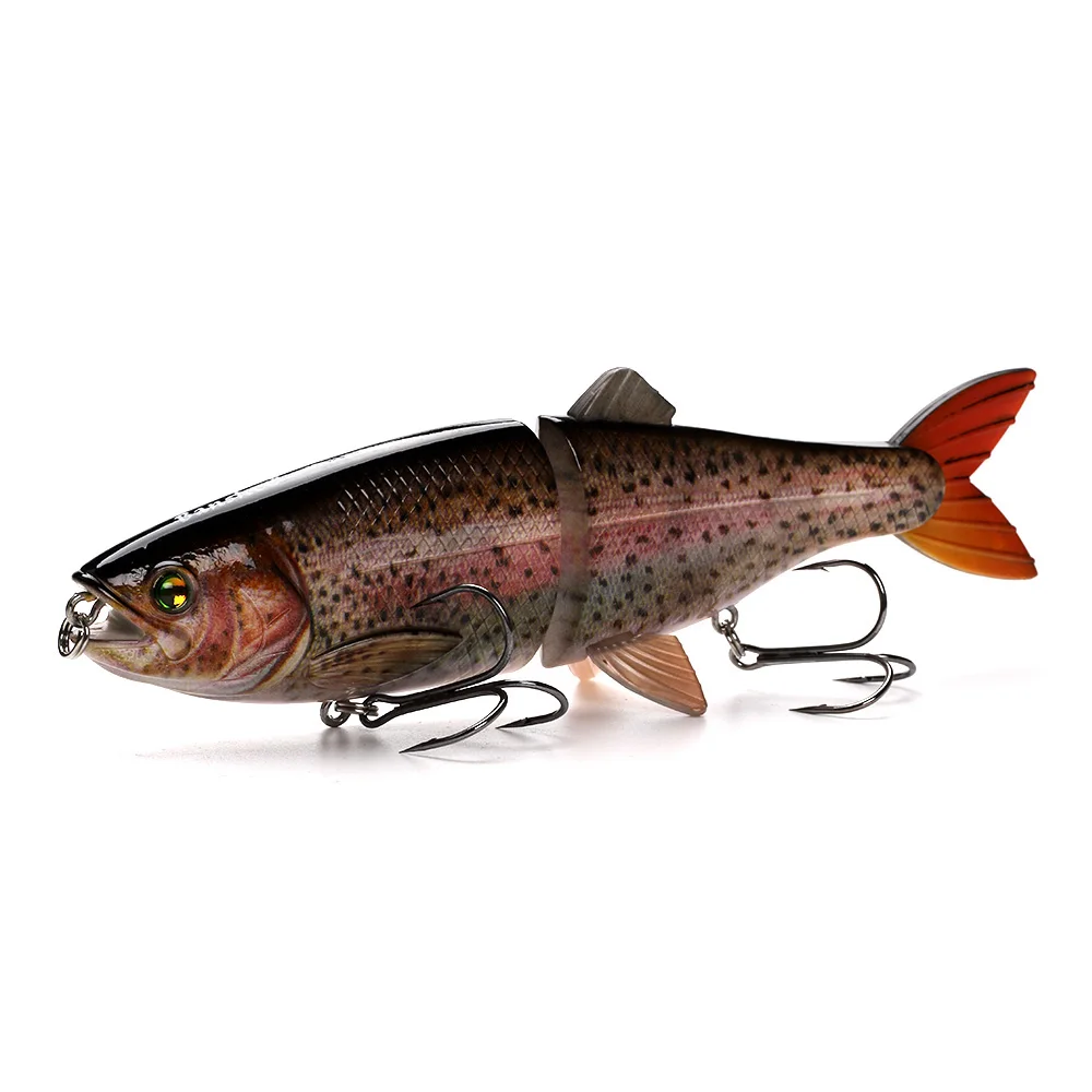 2022Hot 90g 200mm free sample Jointed Bait Unpainted Blank Body Unpainted Glide Bait Swimbait Double jointed bait, 6colors
2022Hot 90g 200mm free sample Jointed Bait Unpainted Blank Body Unpainted Glide Bait Swimbait Double jointed bait, 6colors