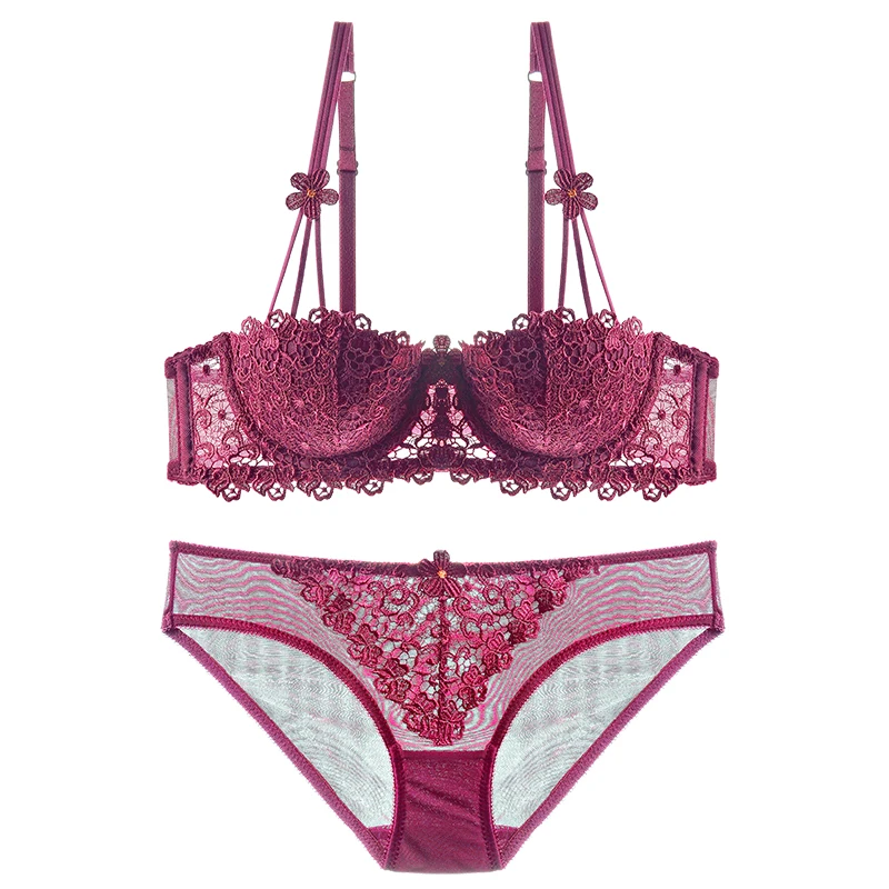 2021 Superior quality lace embroidered adjust-straps hipster bra set, Black white red
2021 Superior quality lace embroidered adjust-straps hipster bra set, Black white red
