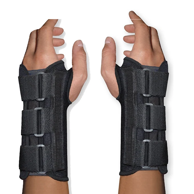 

1Pc Professional Wrist Support Sprain Prevention Wrist Protector Splint Arthritis Band Belt Carpal Tunnel Wrist Brace, Black