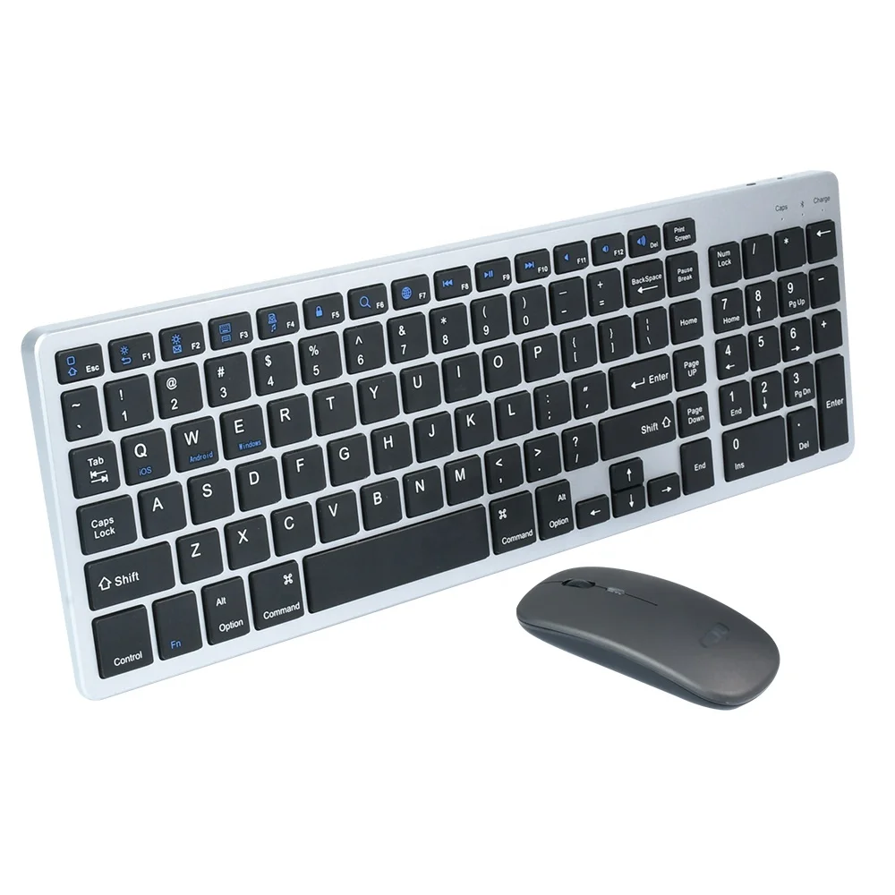 BT ultra slim portable rechargeable wireless keyboard for home and office use, Multi color
BT ultra slim portable rechargeable wireless keyboard for home and office use, Multi color