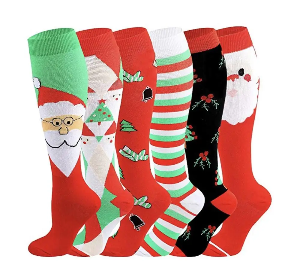 Hot Sale Christmas Design Women Men Custom logo Medical Compression Sport Socks, Custom color
Hot Sale Christmas Design Women Men Custom logo Medical Compression Sport Socks, Custom color