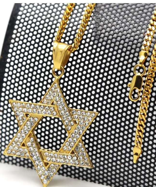 Karopel Golden Color White Cubic Zirconia Hexagram Pendant Necklaces For Men Women CZ Jewelry Feminina, Gold,silver,black
Karopel Golden Color White Cubic Zirconia Hexagram Pendant Necklaces For Men Women CZ Jewelry Feminina, Gold,silver,black