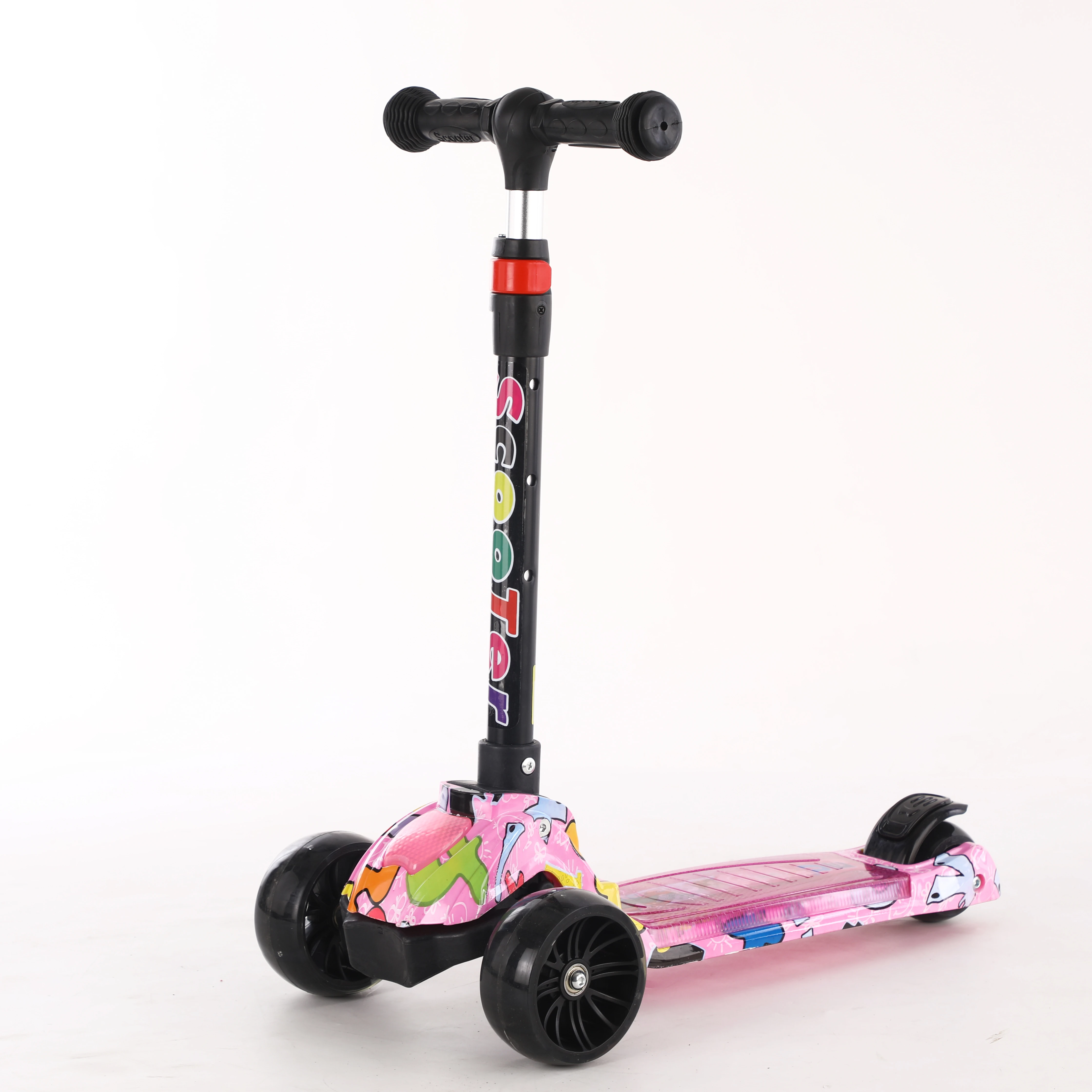 WHOLESALE FOLDABLE CHILDREN SCOOTER THREE WHEELS PU LED FLASHING KICK SCOOTER FOR KIDS
WHOLESALE FOLDABLE CHILDREN SCOOTER THREE WHEELS PU LED FLASHING KICK SCOOTER FOR KIDS
