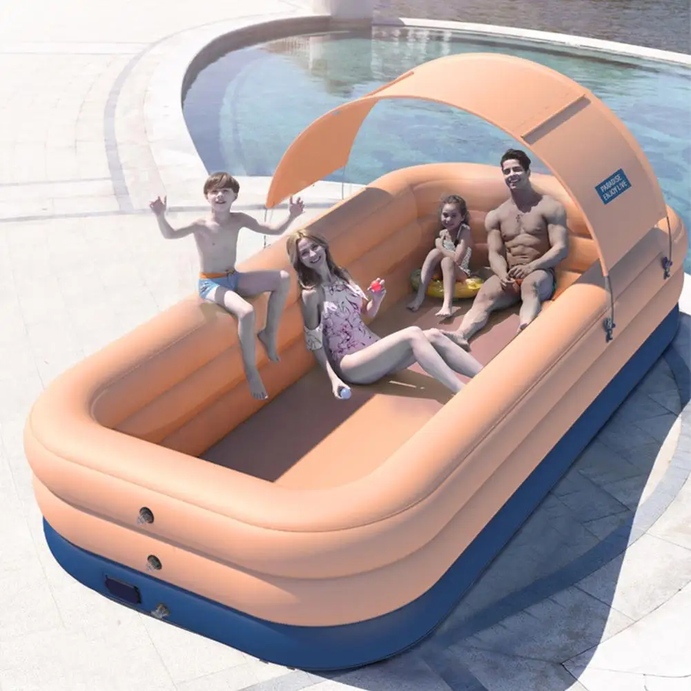 Family Inflatable Swimming Pool Thick Lounge Pool Summer Water Play Supply For Baby Kids Adult For Outdoor Garden Backyard
Family Inflatable Swimming Pool Thick Lounge Pool Summer Water Play Supply For Baby Kids Adult For Outdoor Garden Backyard