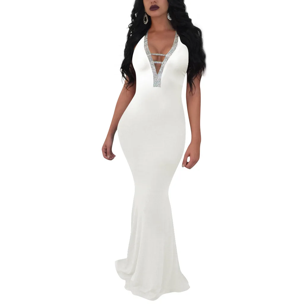2021 new fashion Women V Neck Sequin Gowns For Women Sexy Party Dresses, Photo color
2021 new fashion Women V Neck Sequin Gowns For Women Sexy Party Dresses, Photo color