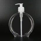 400ml Cosmetic Empty Lotion Pump Plastic Custom PETG Shampoo Bottle