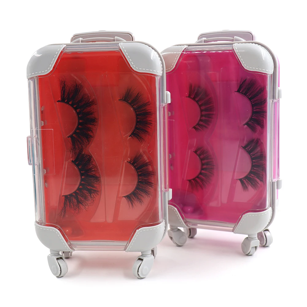 2021 free sample private label ins fashion 25mm 3d mink eyelash packaging box cute mini luggage suitcase eyelashes box
2021 free sample private label ins fashion 25mm 3d mink eyelash packaging box cute mini luggage suitcase eyelashes box