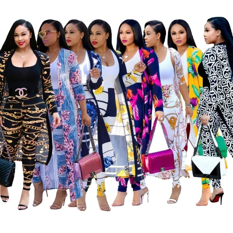 2020 Long Sleeve Floral Open Front Cardigan Coat Fashion Outfits Women 2 Piece Pants Suit Set, As shown
2020 Long Sleeve Floral Open Front Cardigan Coat Fashion Outfits Women 2 Piece Pants Suit Set, As shown