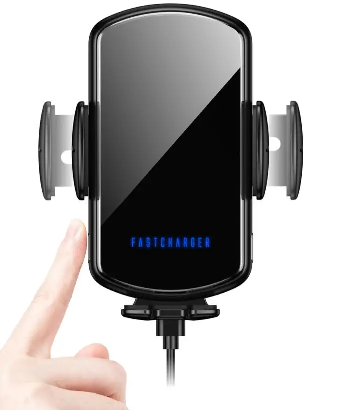 Touch control smart sensor 10W 15W qi fast charging automatic car mount wireless car charger for iphone samsung
Touch control smart sensor 10W 15W qi fast charging automatic car mount wireless car charger for iphone samsung