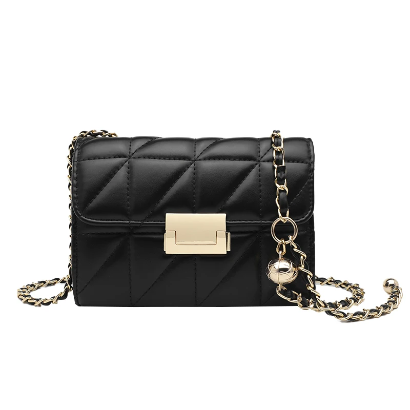 2021 Fashion Pu Leather Mini Messenger Crossbody Bag Women Handbags Ladies Chains Shoulder bags, Black or customized
2021 Fashion Pu Leather Mini Messenger Crossbody Bag Women Handbags Ladies Chains Shoulder bags, Black or customized