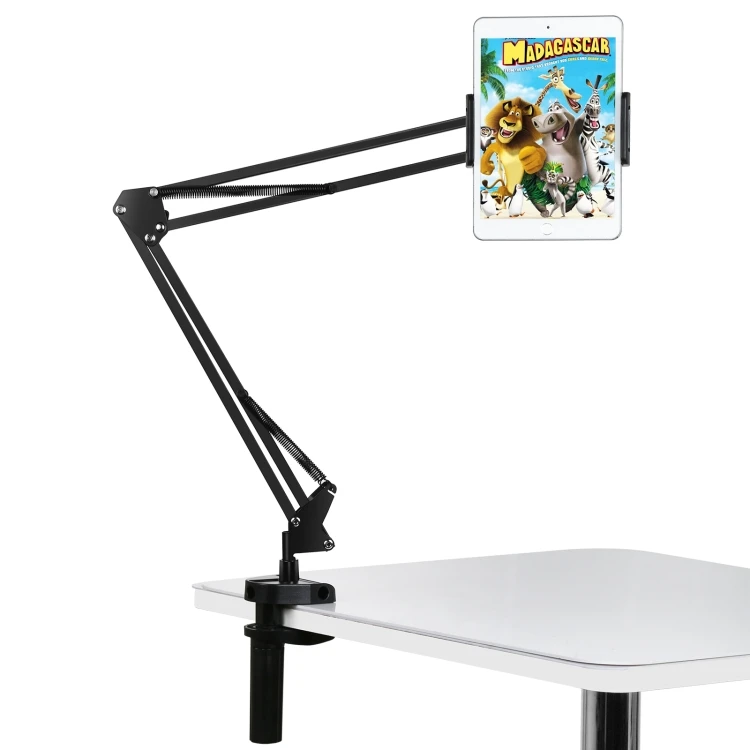 PULUZ Arm Stand for IPad, Free Adjusting Live Broadcast Desktop Holder with Tablet PC Clamp, Black
PULUZ Arm Stand for IPad, Free Adjusting Live Broadcast Desktop Holder with Tablet PC Clamp, Black