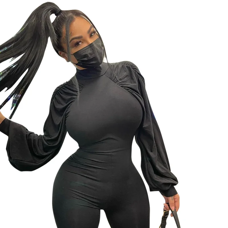 2021 New Design Available Black Color Round Stand Collar Long Sleeve One Piece Jumpsuits Sexy Tight Trousers Jumpsuit Women, As pics
2021 New Design Available Black Color Round Stand Collar Long Sleeve One Piece Jumpsuits Sexy Tight Trousers Jumpsuit Women, As pics